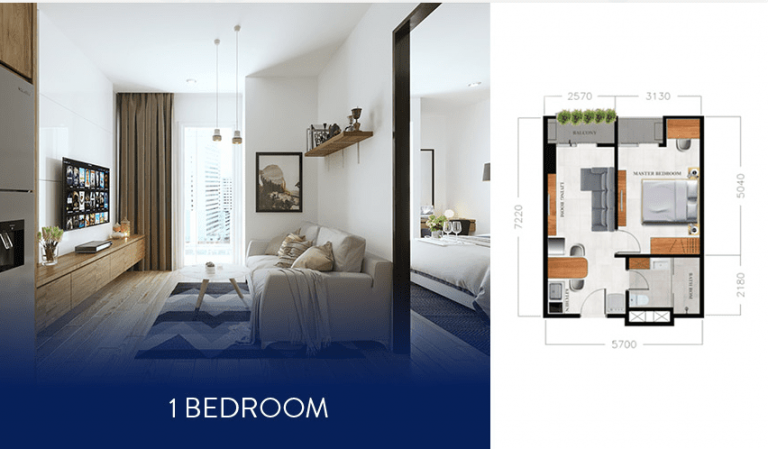 Tamansari Kencana Tipe 1 Bedroom